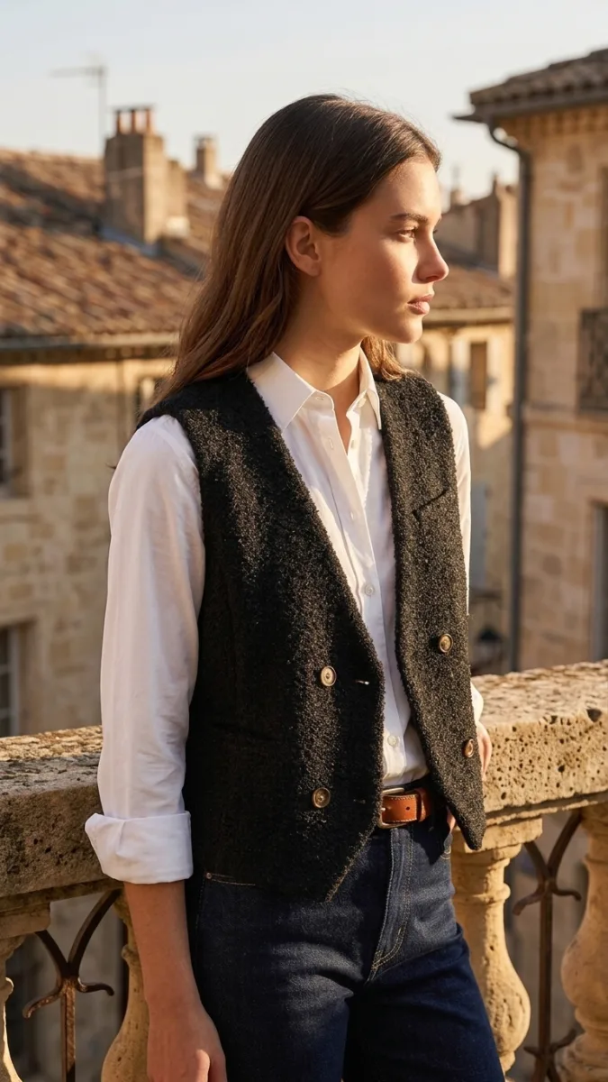 Chaleco Teddy - Negro · chalecos de mujer · Vitreaux Boutique